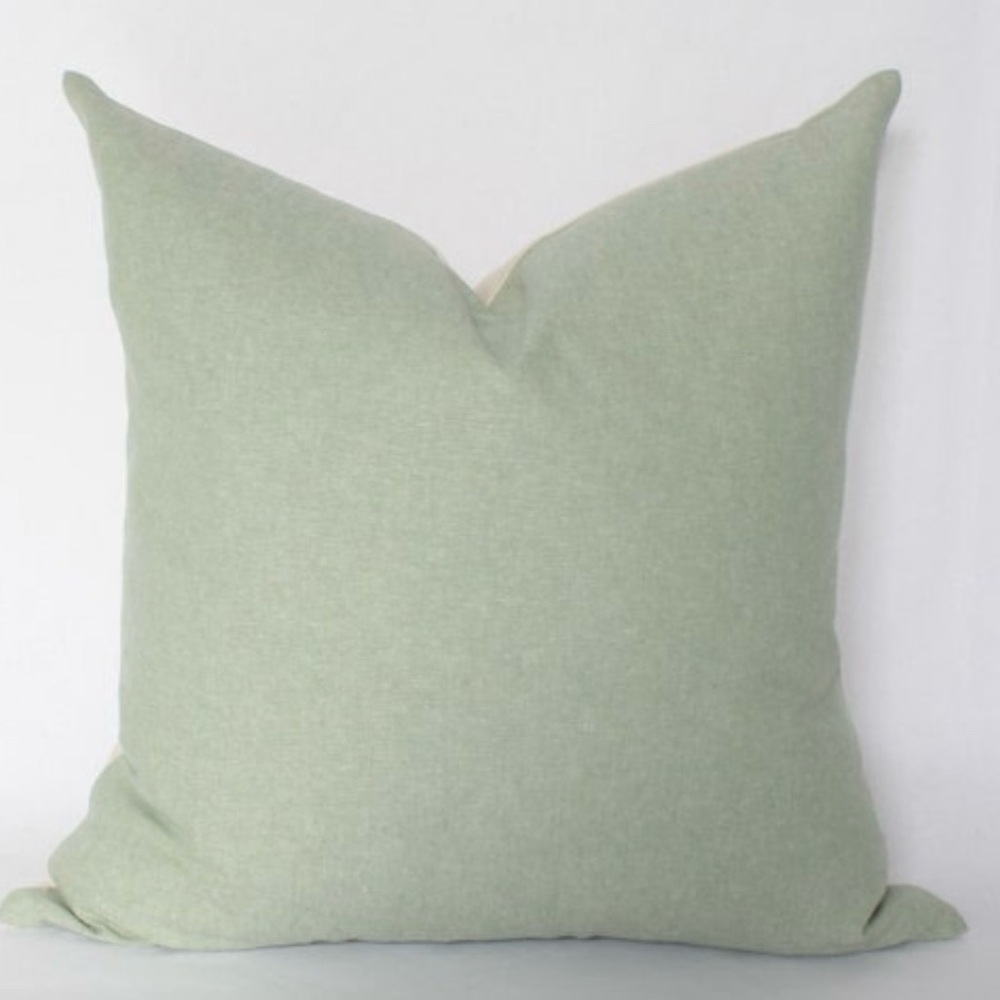 SET OF 3 Pillow Covers 16” X 16” Target Room Essentials Brand Sage Green NEW